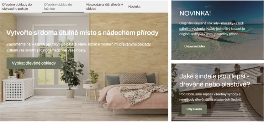 Ukázka webu drdlik.cz