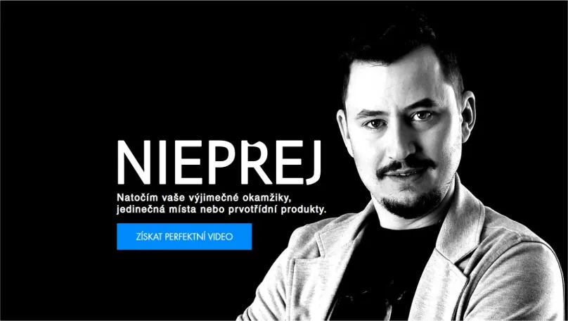 Ukázka webu nieprej.cz