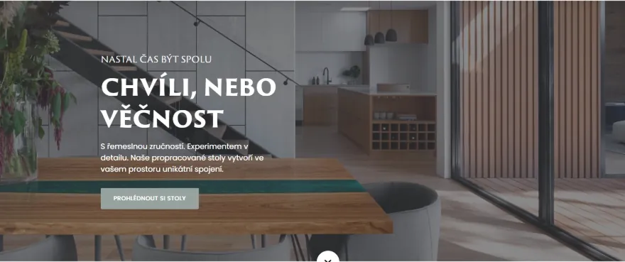 Ukázka webu woodmay.cz